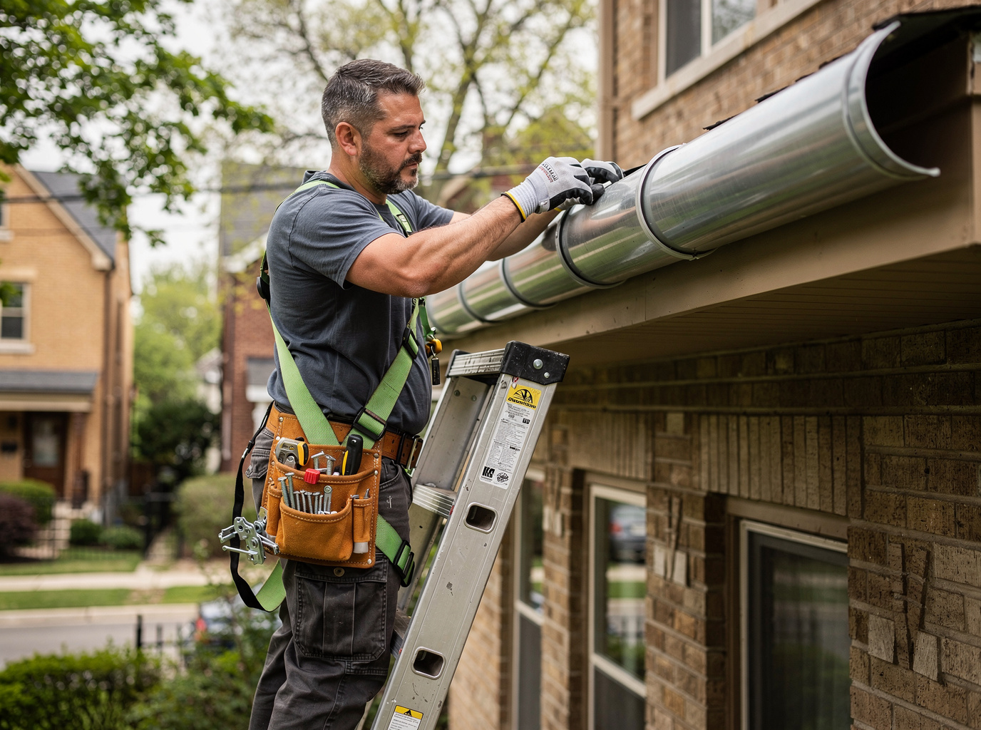 Gutter Installation in Lincoln Park, IL 60614